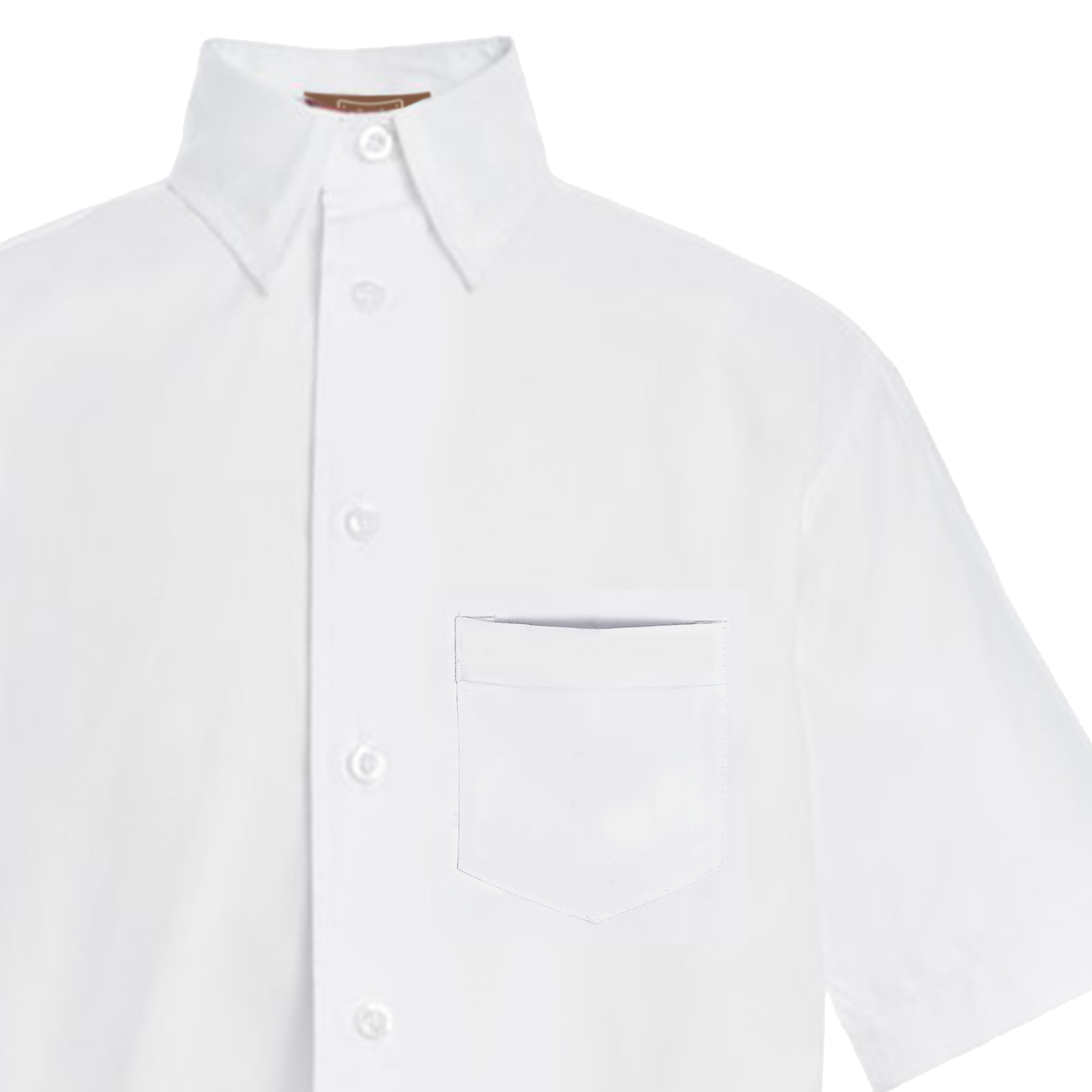 Plain White H/S Shirt