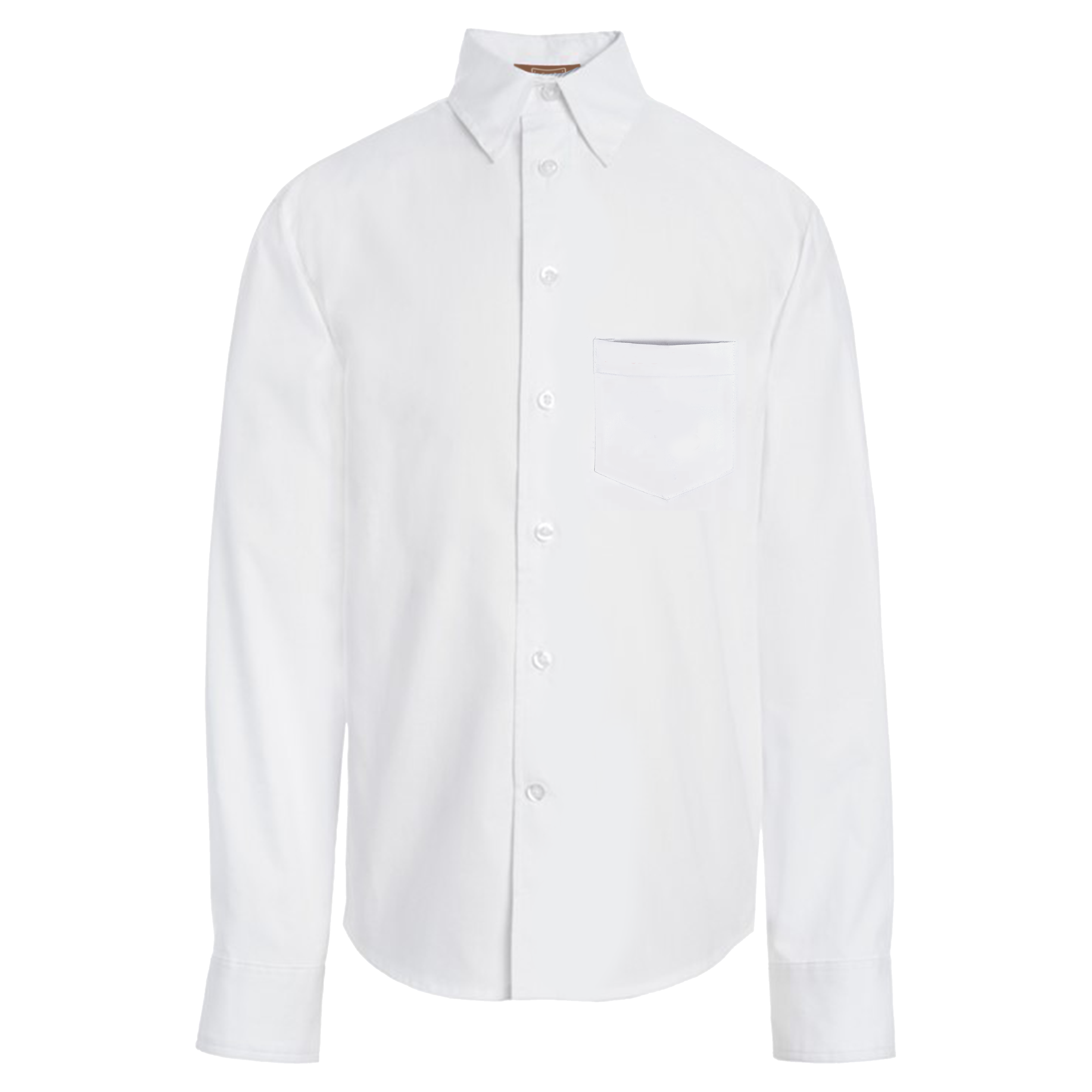 Plain White F/S Shirt