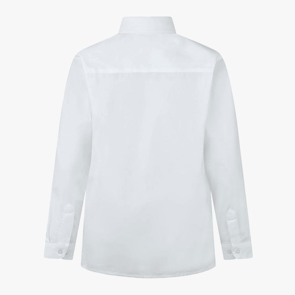 Plain White F/S Shirt - Youniform